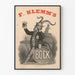 Vintage Poster F. Klemm's Bock with Anthropomorphic Goat