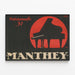 Vintage Poster Piano F. Manthey & Co Potsdamerstr. 31 — framed artwork on a wall