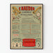 Vintage advertising poster F. Naudon Watchmaking La Rochelle