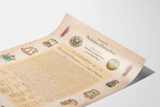 Facsimile Poster of the Declaration of Independence of the United States