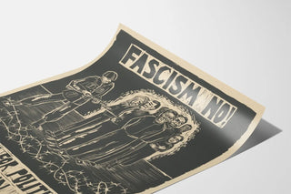 Anti-Fascist Poster Freedom for Political Prisoners in Spain