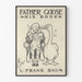 Vintage poster Father Goose by L. Frank Baum