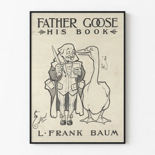Vintage poster Father Goose by L. Frank Baum