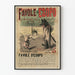 Vintage Poster of Aesop's Fables Illustrated by Ernesto Griset