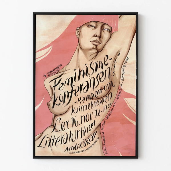 Poster Design Conference Feminism and Female Body