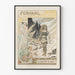Art Nouveau Poster Fervaal by Vincent d'Indy by Lucien Métivet