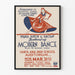 Poster for the Modern Dance Festival in Santa Ana