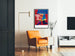 Colorful Wall Decoration Poster for the Mountain Music and Dance Festival
