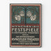Vintage poster of the German theater festival Festspiele in Berlin 1910