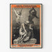 Vintage poster Parisian celebration for cholera victims