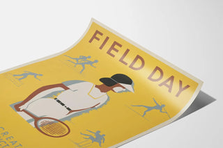 Vintage Poster Field Day - WPA District No. 2 Recreation Project