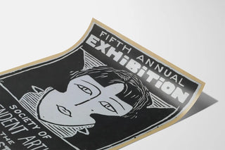 Vintage Poster for the Exhibition of the Society of Independent Artists