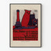 Vintage poster of photography, film, and plates by Rudolf Eberle