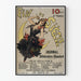 Vintage End of Century Poster - Illustrated Literary Journal