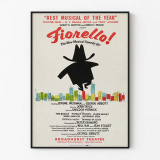 Vintage Poster Fiorello! - Cult Musical Comedy