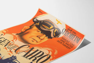 Vintage Cinema Poster The Road to Cairo