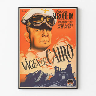 Vintage Cinema Poster The Road to Cairo
