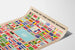 Vintage United Nations flags poster