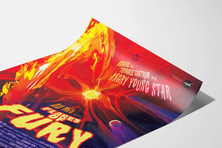 Poster Artist Flares of Fury - Science and Space Wall Decoration