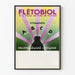 Vintage Flétobiol oil-based halibut liver poster