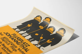 Johannisthal Airfield Poster - Vintage Aeronautical Poster