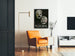 Vintage Poster of Theatrical Masks Fluobyl