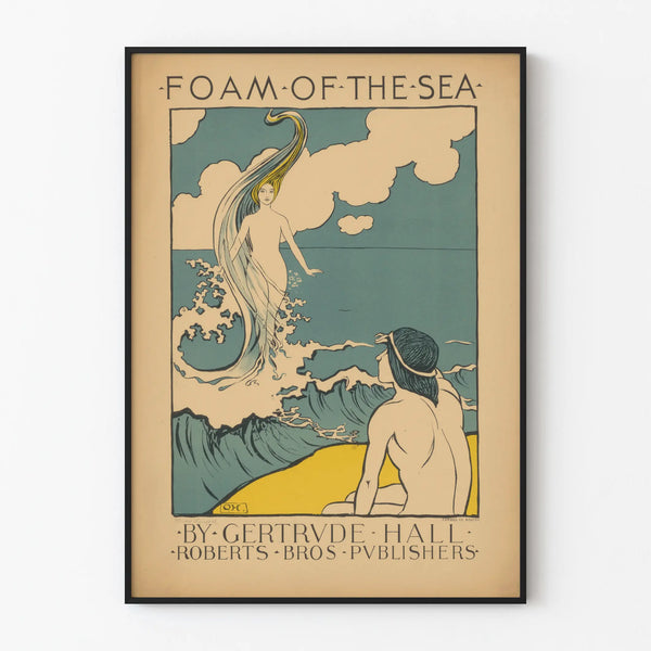 Vintage wall decoration poster Foam of the Sea