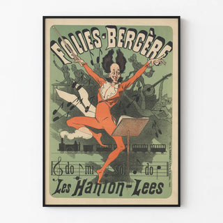 Vintage poster Folies Bergère Do Mi Sol Do - The Hanlon-Lees