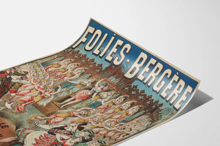 Vintage poster Folies Bergère The Castle of Mac-Arrott