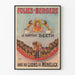 Vintage poster Folies-Bergère: The Tamer Seeth and his Lions of Ménélick