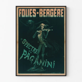 Folies Bergère Poster The Specter of Paganini
