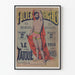 Vintage Poster Folies Bergère The Tattooed