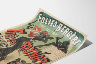 Poster Folies Bergère The Raynor Brothers Virtuoso Grotesques