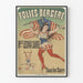 Vintage Poster Folies Bergère Miss Leona Dare Every Evening