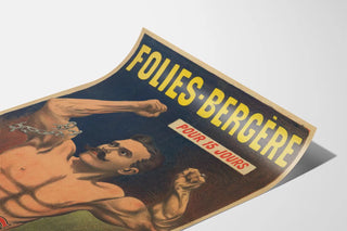 Vintage Folies Bergère Poster - Sampson
