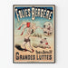 Folies Bergère Poster – Grand Struggles Evenings at 11 p.m.