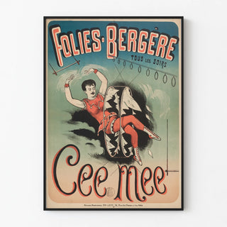 Folies Bergère Poster - Cee Mee Show