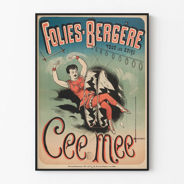 Folies Bergère Poster - Cee Mee Show