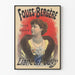 Vintage Poster Folies Bergère Every Evening Liane de Pougy