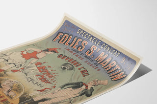 Folies St Martin Poster Open Eye Show in 1 Act