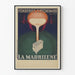 Vintage poster Fonderies E. Péchenard - The Madrilène coal stove