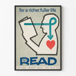 For a richer, fuller life: Wake up and read - National Library Week · April 16–22