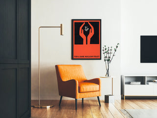 Wall Decoration Poster - For a Sensible Nuclear Policy