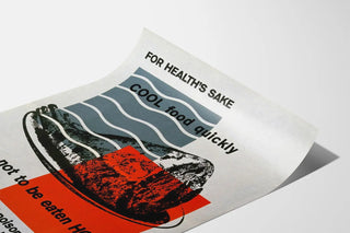 Vintage Health Poster - Quickly Cool Your Food