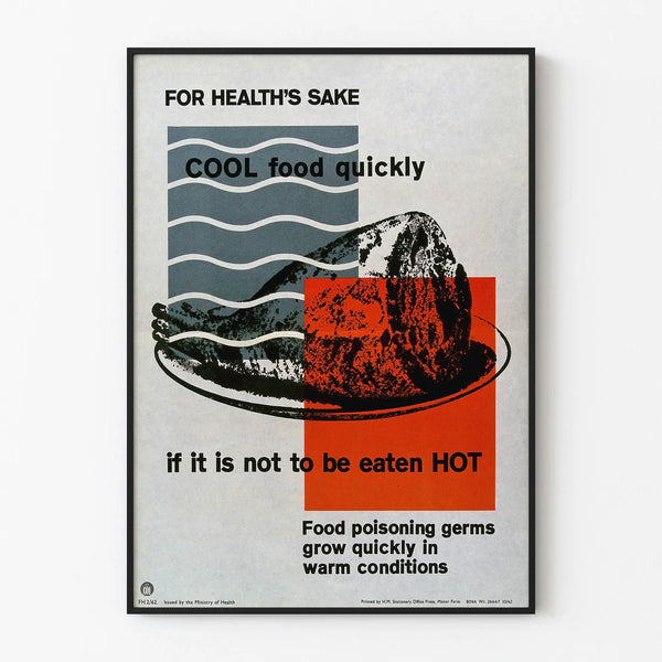 Vintage Health Poster - Quickly Cool Your Food