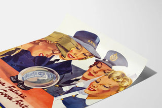 Vintage poster encouraging the purchase of Victory Bonds