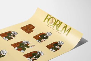 Poster Forum Volume XVII Number 4 October 1980 - Animated Vintage Illustration