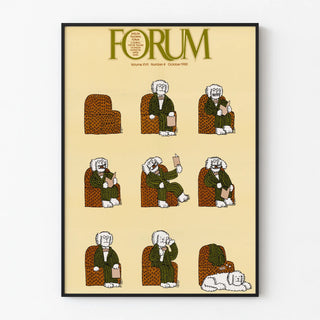 Poster Forum Volume XVII Number 4 October 1980 - Animated Vintage Illustration