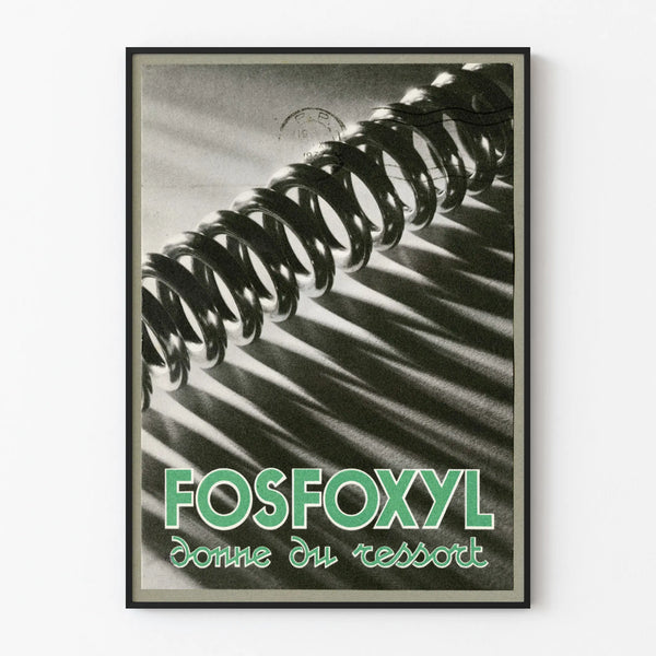 Vintage Fosfoxyl Poster Industrial Wall Decoration