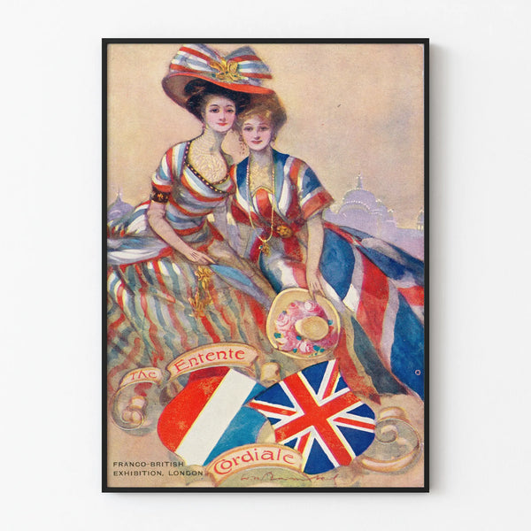 Vintage Poster for the Franco-British Exhibition London